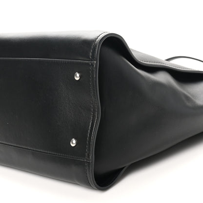Chanel Calfskin Medium Deauville Tote Black 10 of 11