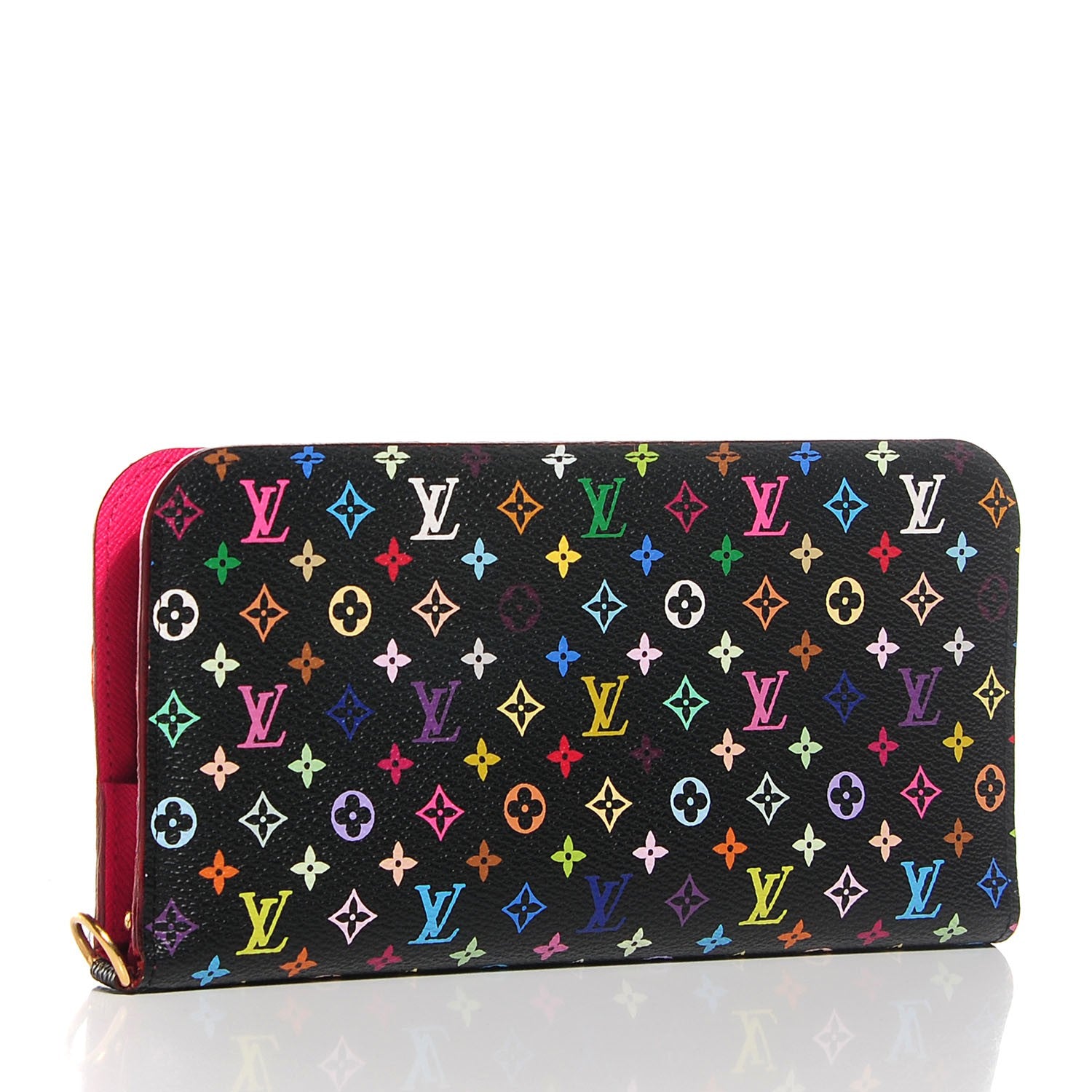 Louis Vuitton Monogram Multicolor Insolite Wallet Black Grenade 3 of 7
