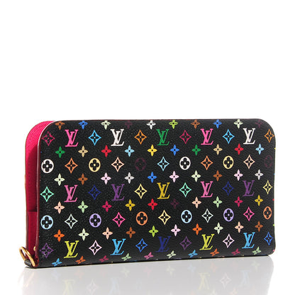 Louis Vuitton Monogram Multicolor Insolite Wallet Black Grenade 3 of 7