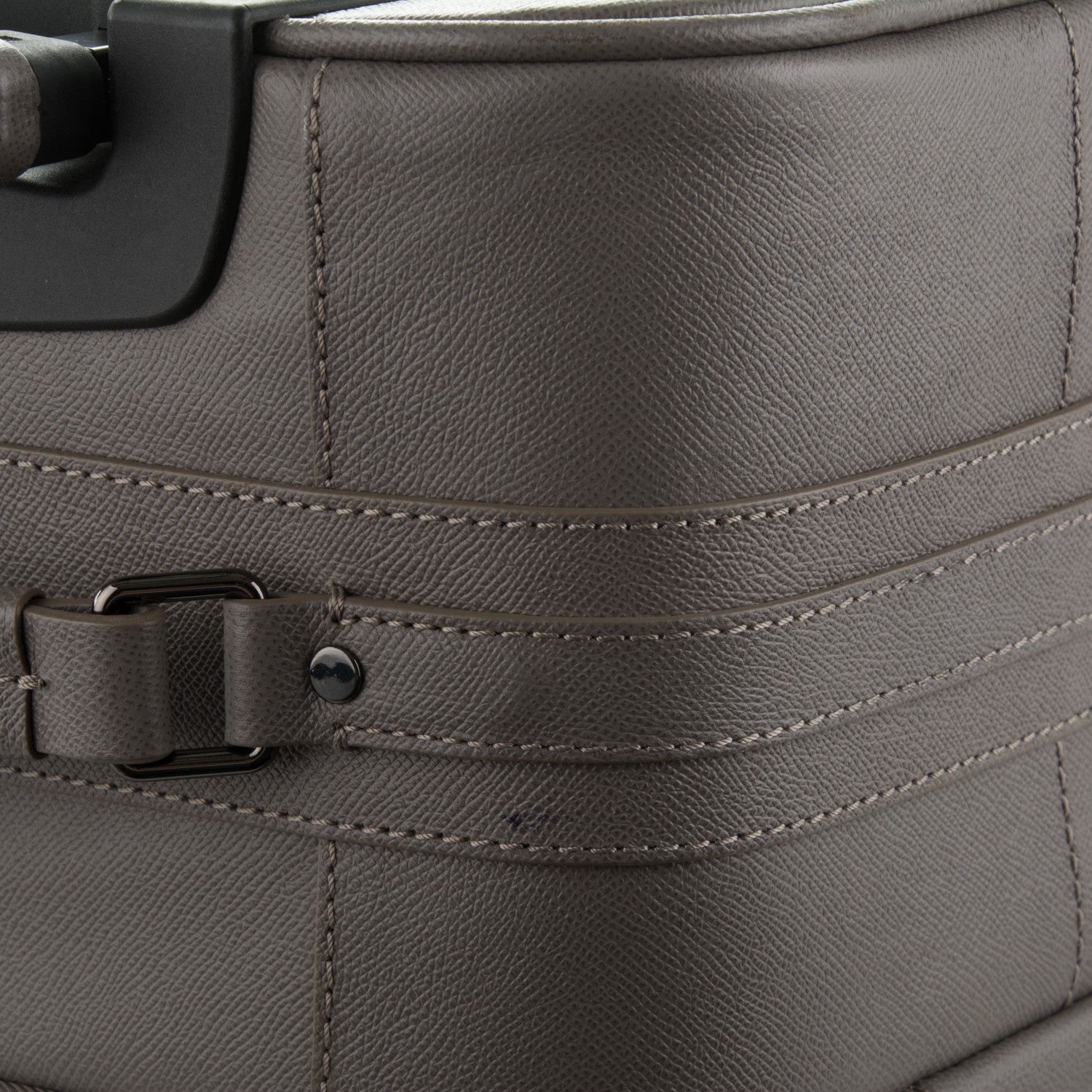 Burberry Grainy Calfskin Carry-On Suitcase Grey 12 of 12