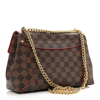 Louis Vuitton Damier Ebene Caissa Clutch Cherry 3 of 12
