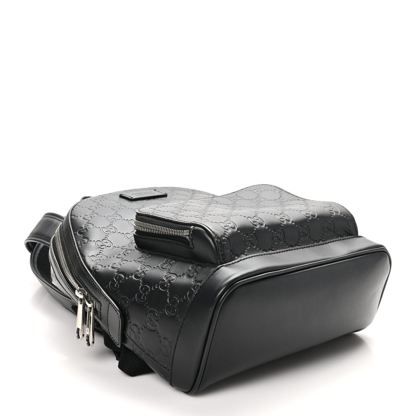 Guccissima Signature Small Day Backpack Black