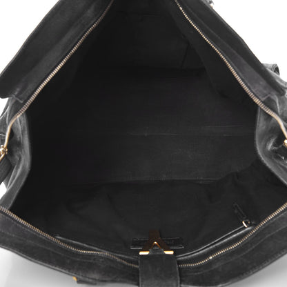 Saint Laurent Sheepskin Large Cabas ChYc Black 9 of 19