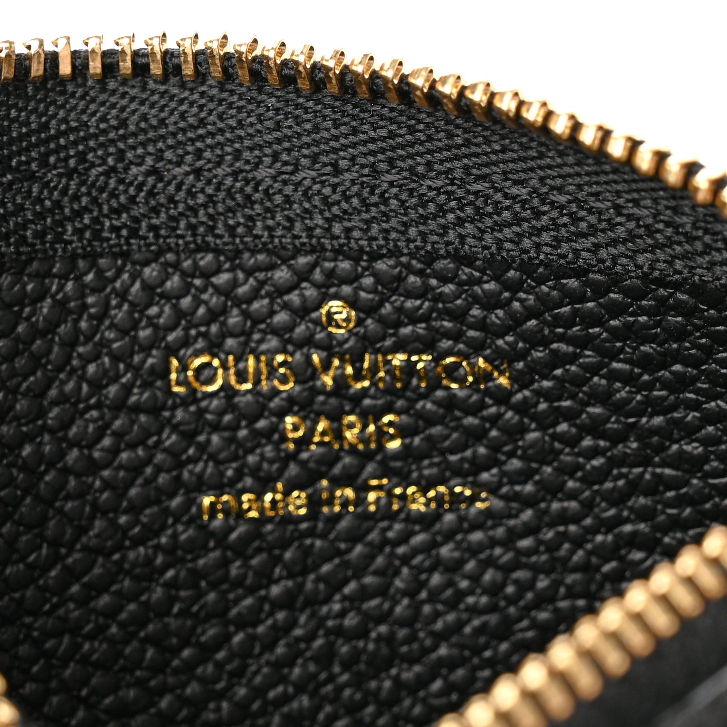 Empreinte Monogram Giant Key Pouch Black