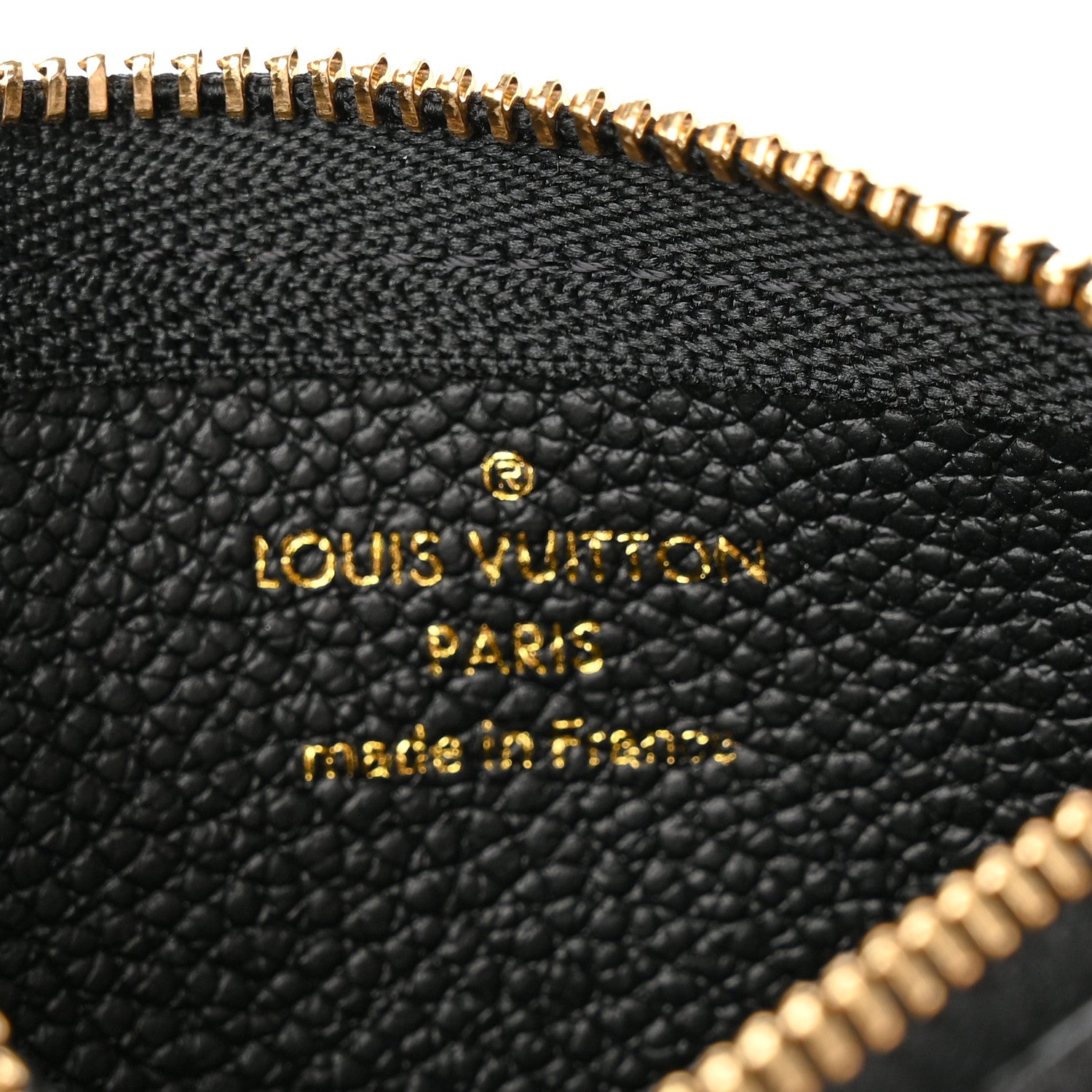 Louis Vuitton Empreinte Monogram Giant Key Pouch Black 5 of 8