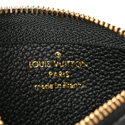 Louis Vuitton Empreinte Monogram Giant Key Pouch Black 5 of 8