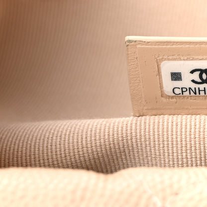 Chanel Caviar Quilted Polly Pocket Pouch Hobo Beige 7 of 10