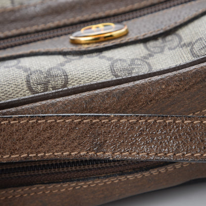 Gucci GG Plus Monogram Web Small Shoulder Bag Brown 10 of 13