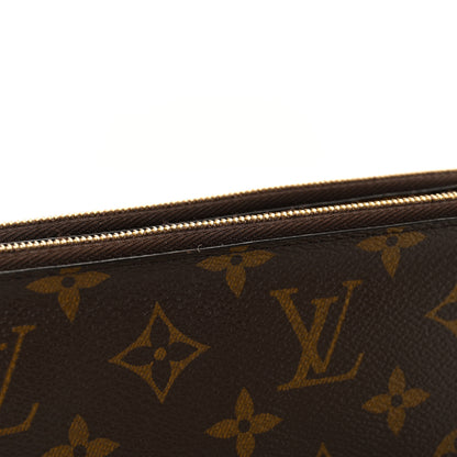 Louis Vuitton Reverse Monogram Giant Double Zip Pochette 12 of 13