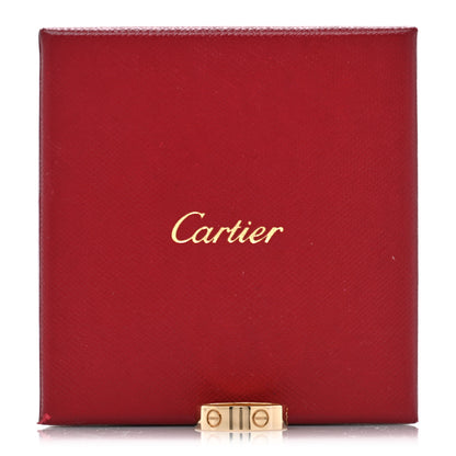 Cartier 18K Yellow Gold 5.5mm LOVE Ring 56 7.5 7 of 7