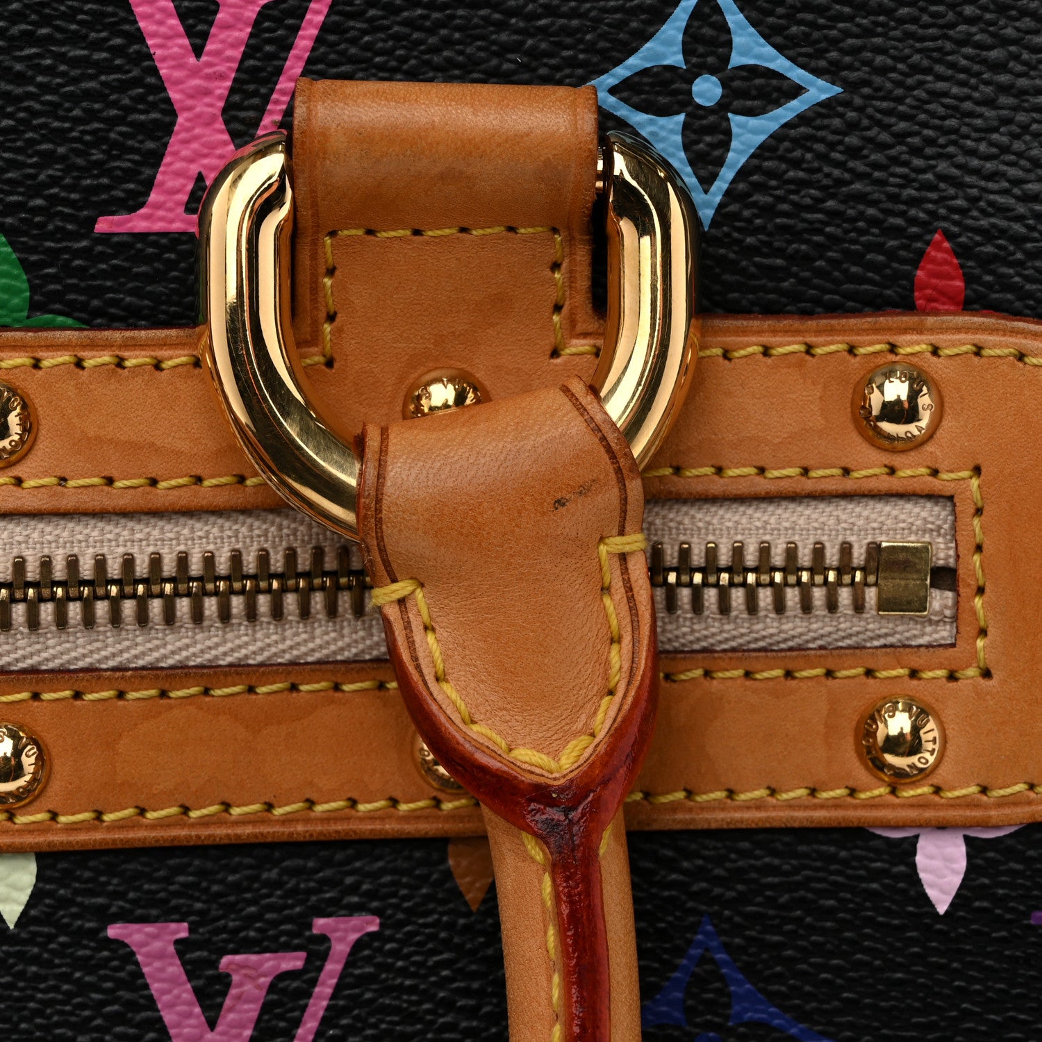 Louis Vuitton Monogram Multicolor Rita Black 15 of 16