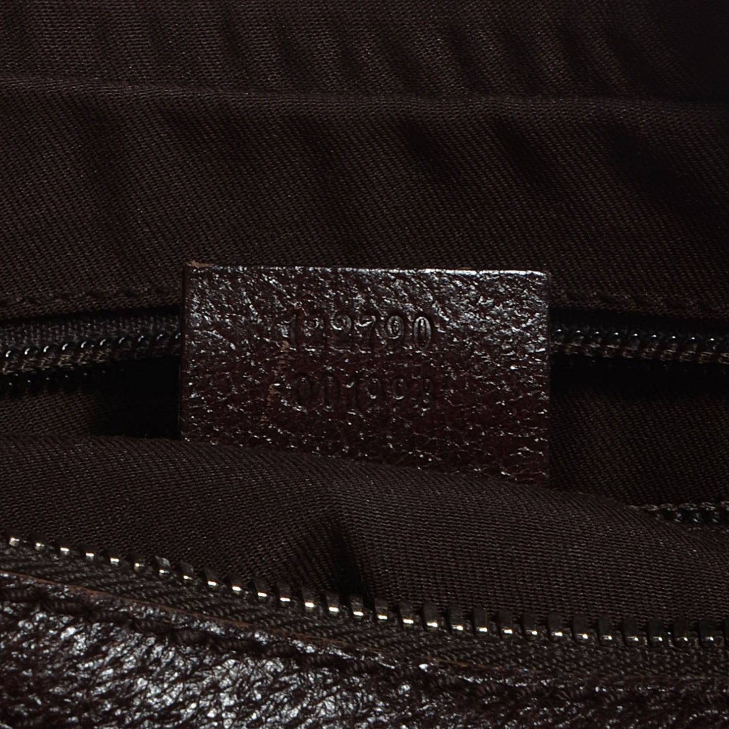 Monogram Medium Half Moon Hobo Dark Brown