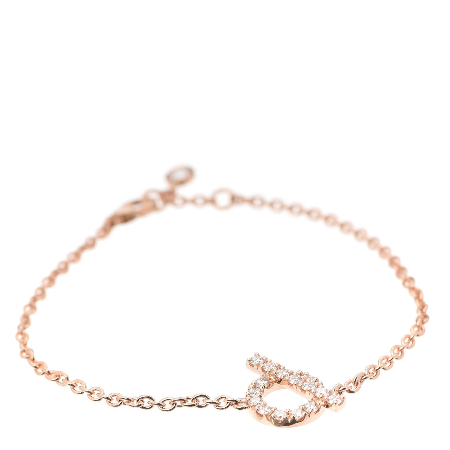 18K Rose Gold Diamond Finesse Bracelet ST