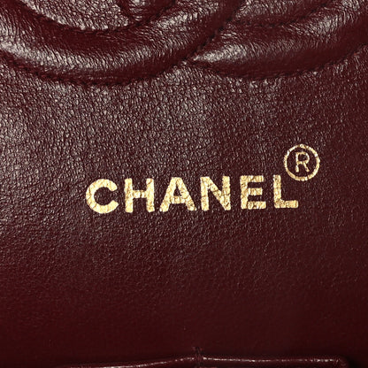 Chanel Lambskin Quilted Medium Double Flap Black 6 of 9
