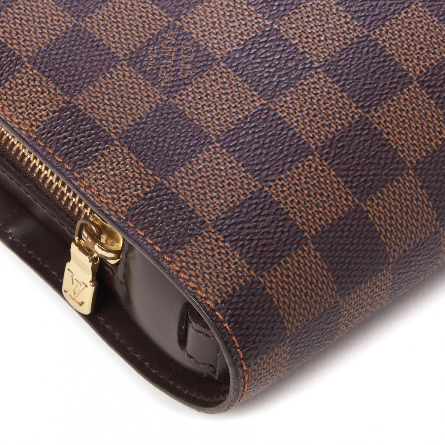 Louis Vuitton Damier Ebene Pochette Saint Louis Clutch 6 of 8