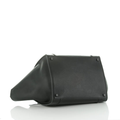Celine Supple Calfskin Medium Phantom Luggage Black 4 of 7