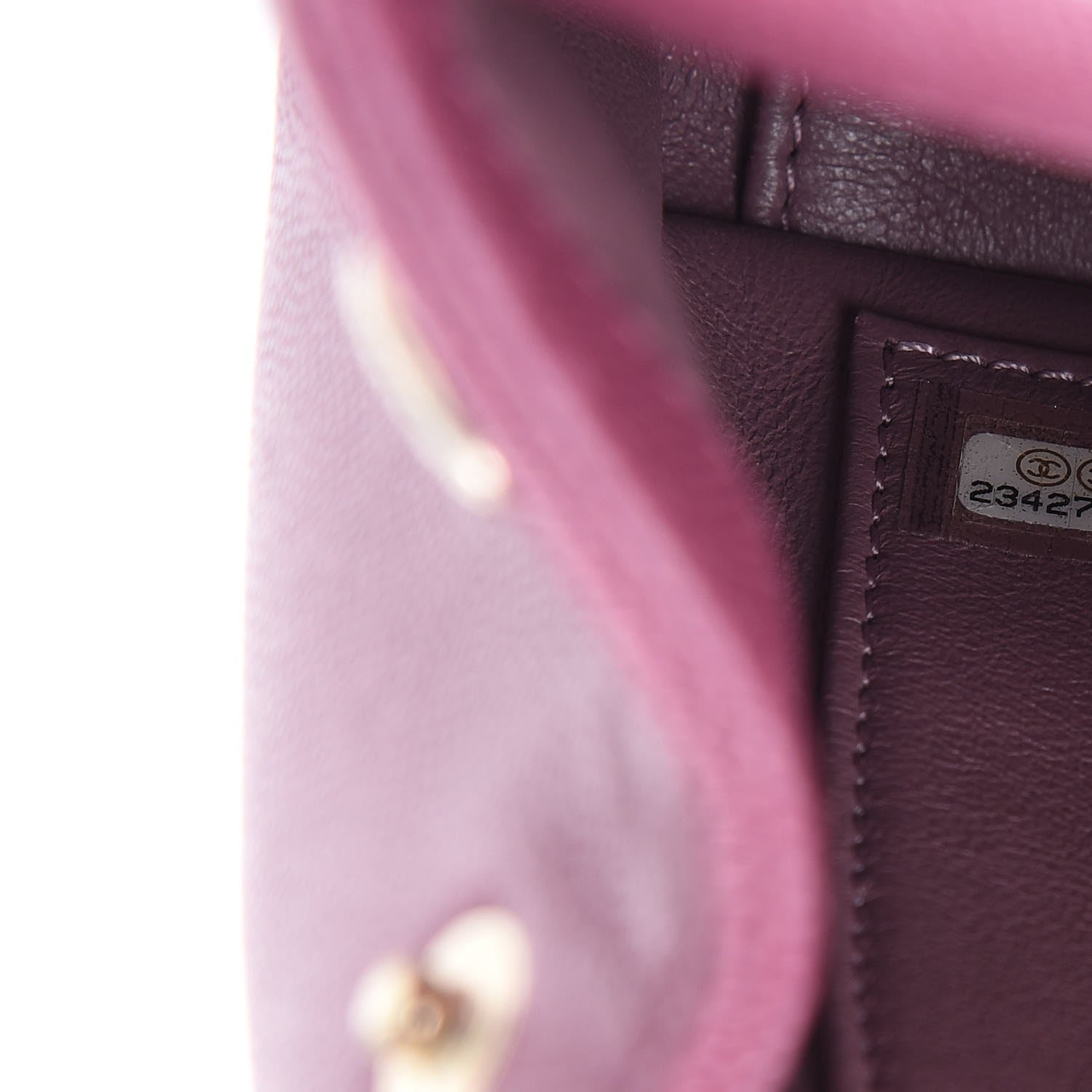 Chanel Caviar Quilted Small Business Affinity Flap Dark Pink 7 of 9
