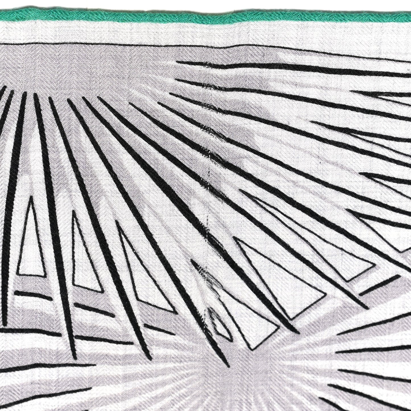Cashmere Silk Mythiques Phoenix Coloriage Shawl 140 Gris Chine Black Vert