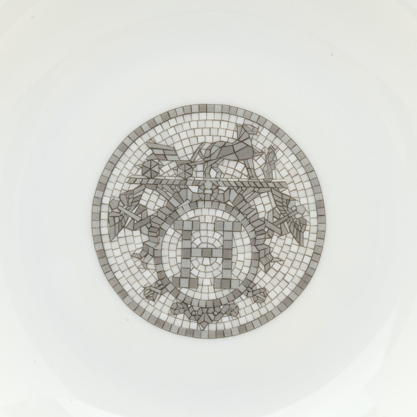 Porcelain Mosaique Au 24 Platine Soup Bowl Set of 2