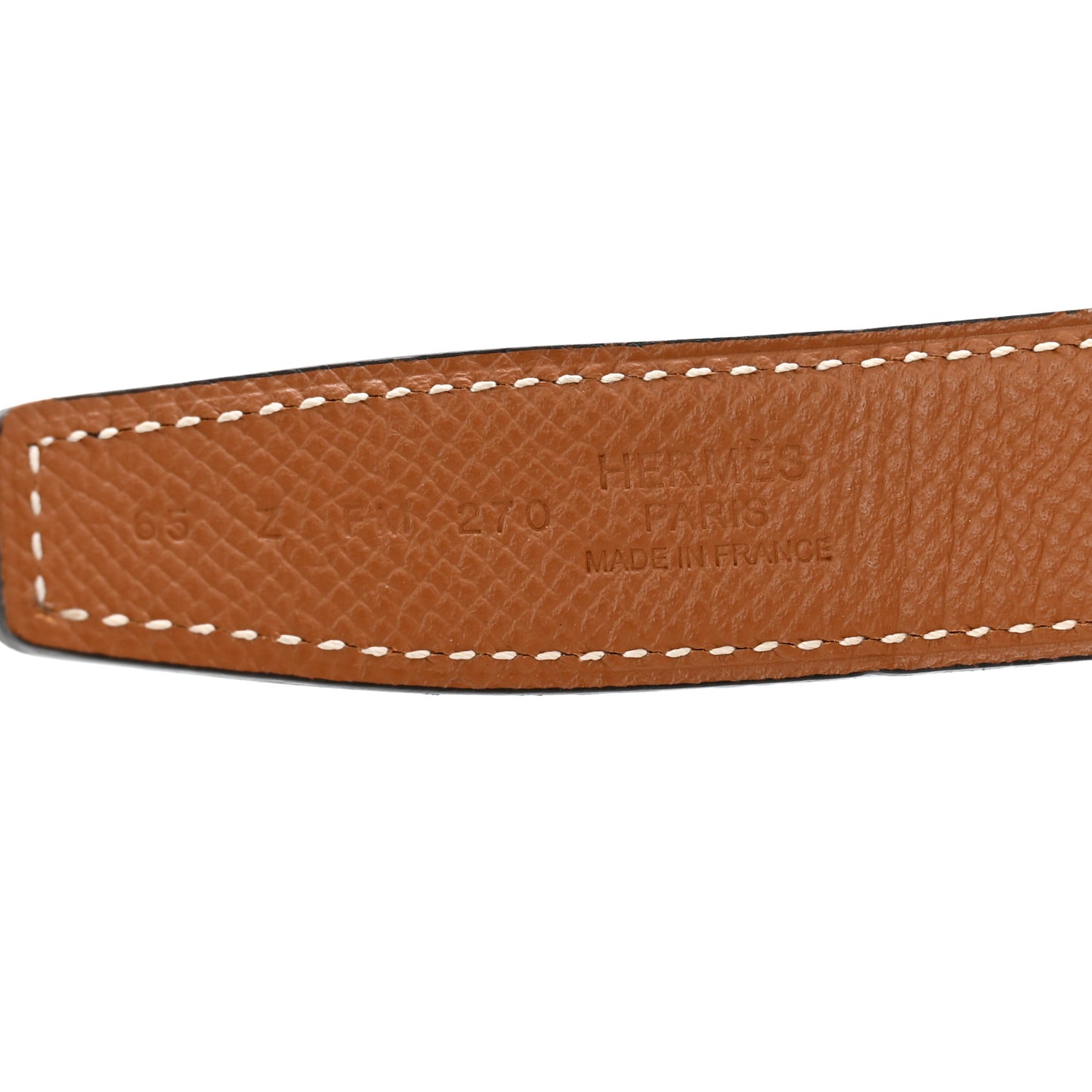 Swift Epsom 24mm Constance H Belt 65 Black Gold