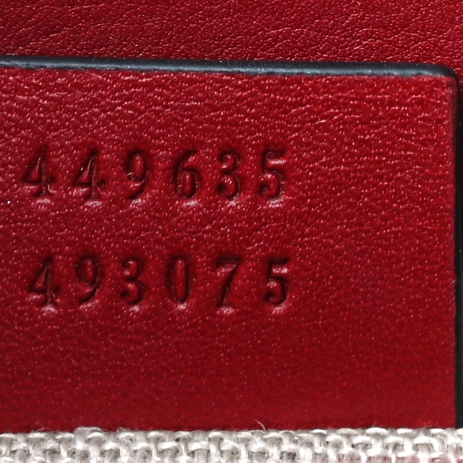 Gucci Microguccissima Medium Emily Chain Shoulder Bag Red 7 of 14
