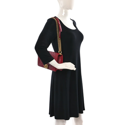 Chanel Lambskin Quilted Medium Boy Flap Red 2 of 11