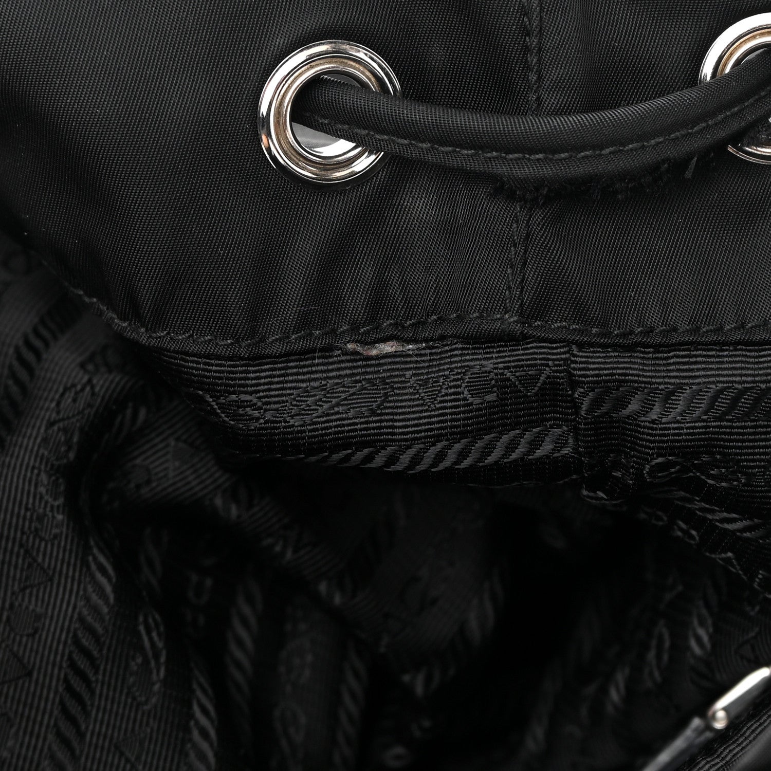 Prada Nylon Vela Large Backpack Black 14 of 22