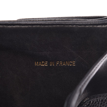 Chanel Caviar Timeless CC Compact French Wallet Black 8 of 11
