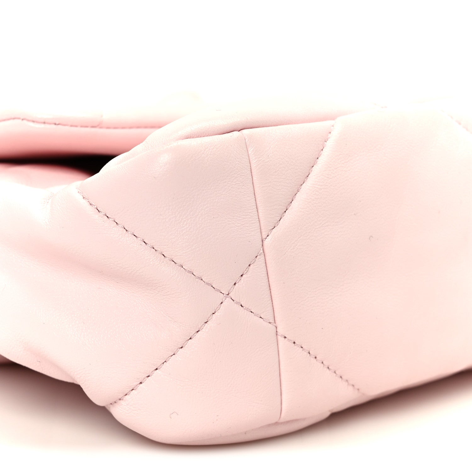 Chanel Lambskin Quilted Medium Chanel 19 Flap Light Pink 9 of 10