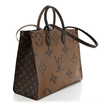 Louis Vuitton Reverse Monogram Giant Onthego GM 3 of 10