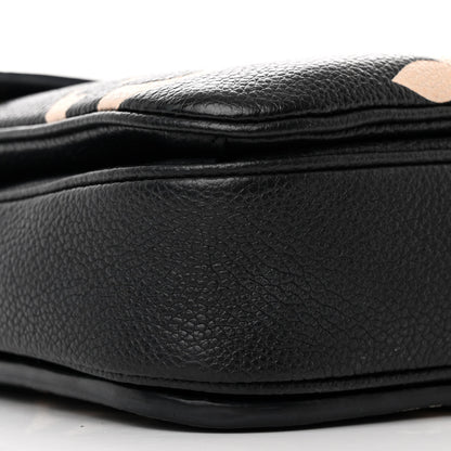 Louis Vuitton Empreinte Monogram Giant Pochette Metis Black Beige 9 of 10