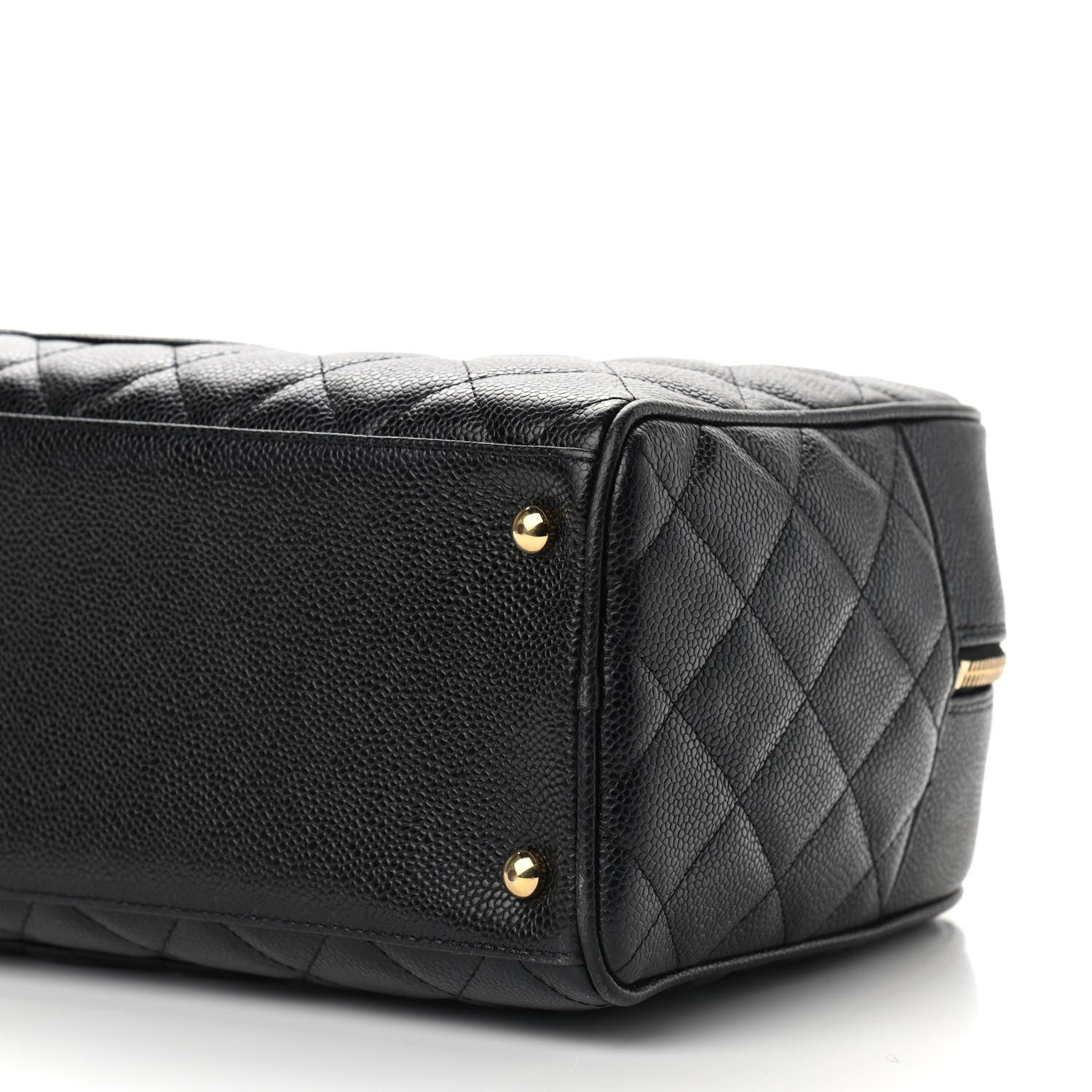 Chanel Caviar Quilted Large Bowler Black 8 of 11