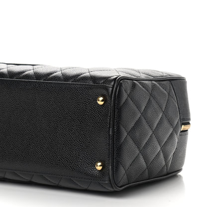 Chanel Caviar Quilted Large Bowler Black 8 of 11