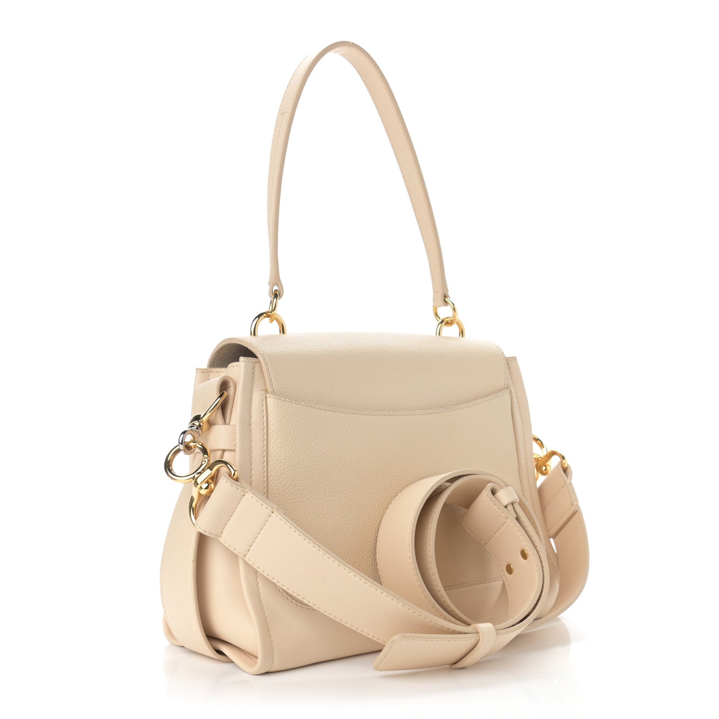 Calfskin Mini Tess Day Bag Sweet Beige