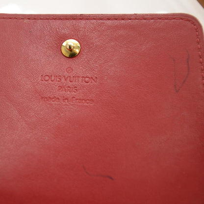 Louis Vuitton Vernis Walker Wallet Red 7 of 8