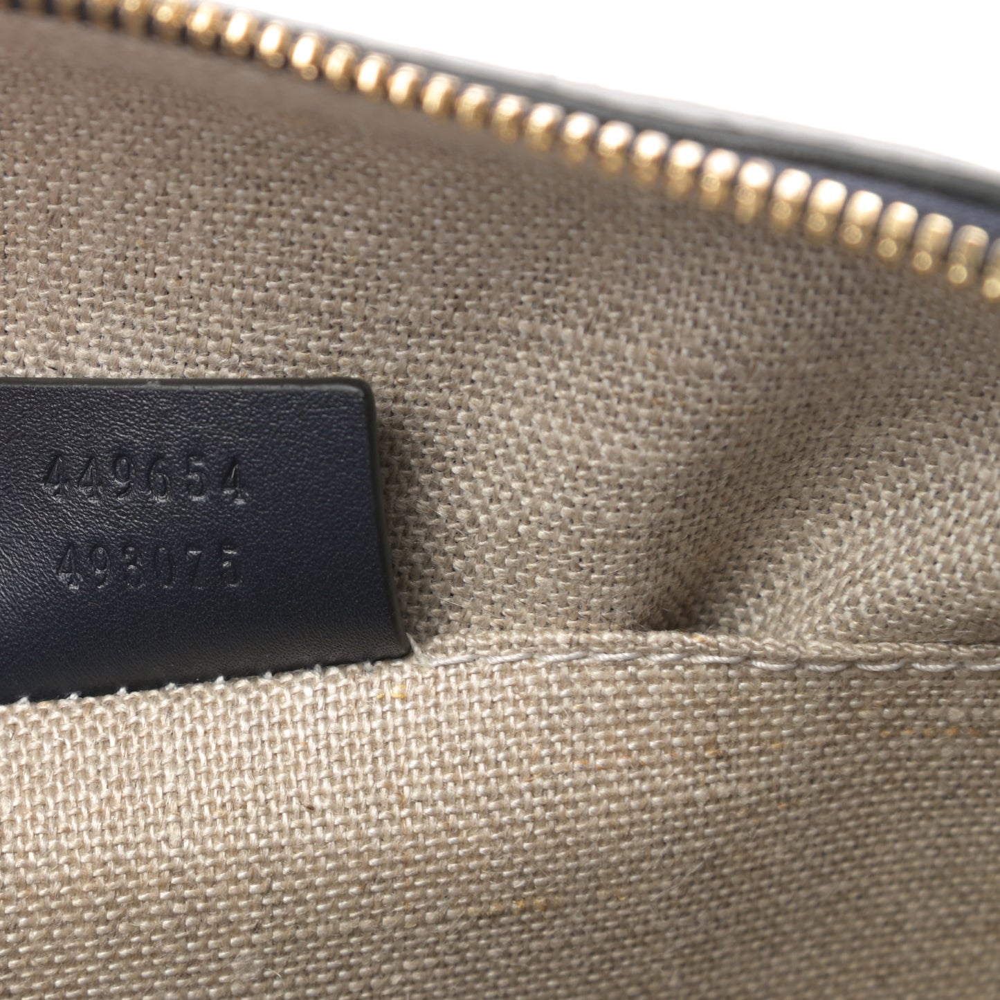 Soft Microguccissima Mini Dome Bag Blue