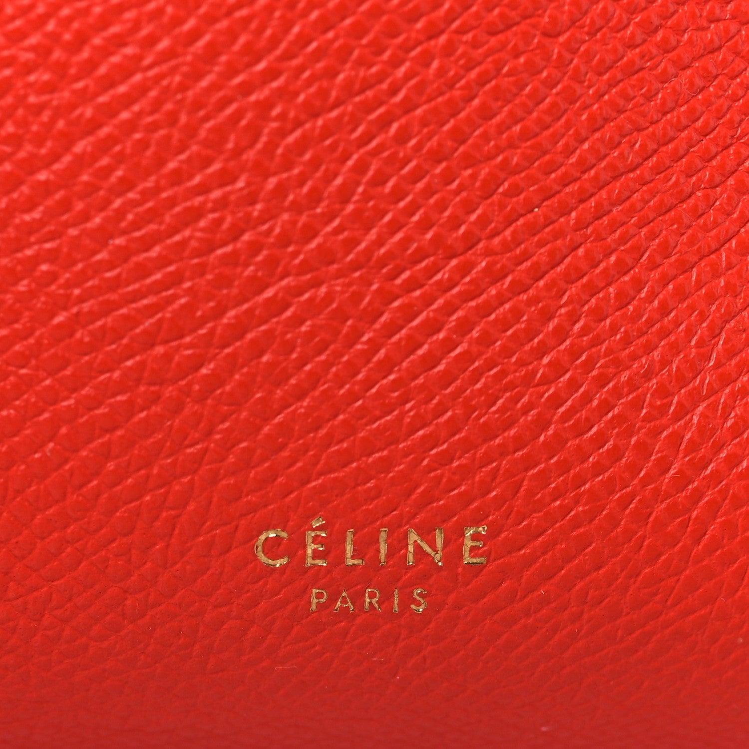 Celine Grained Calfskin Nano Belt Bag Carnelian 6 of 9