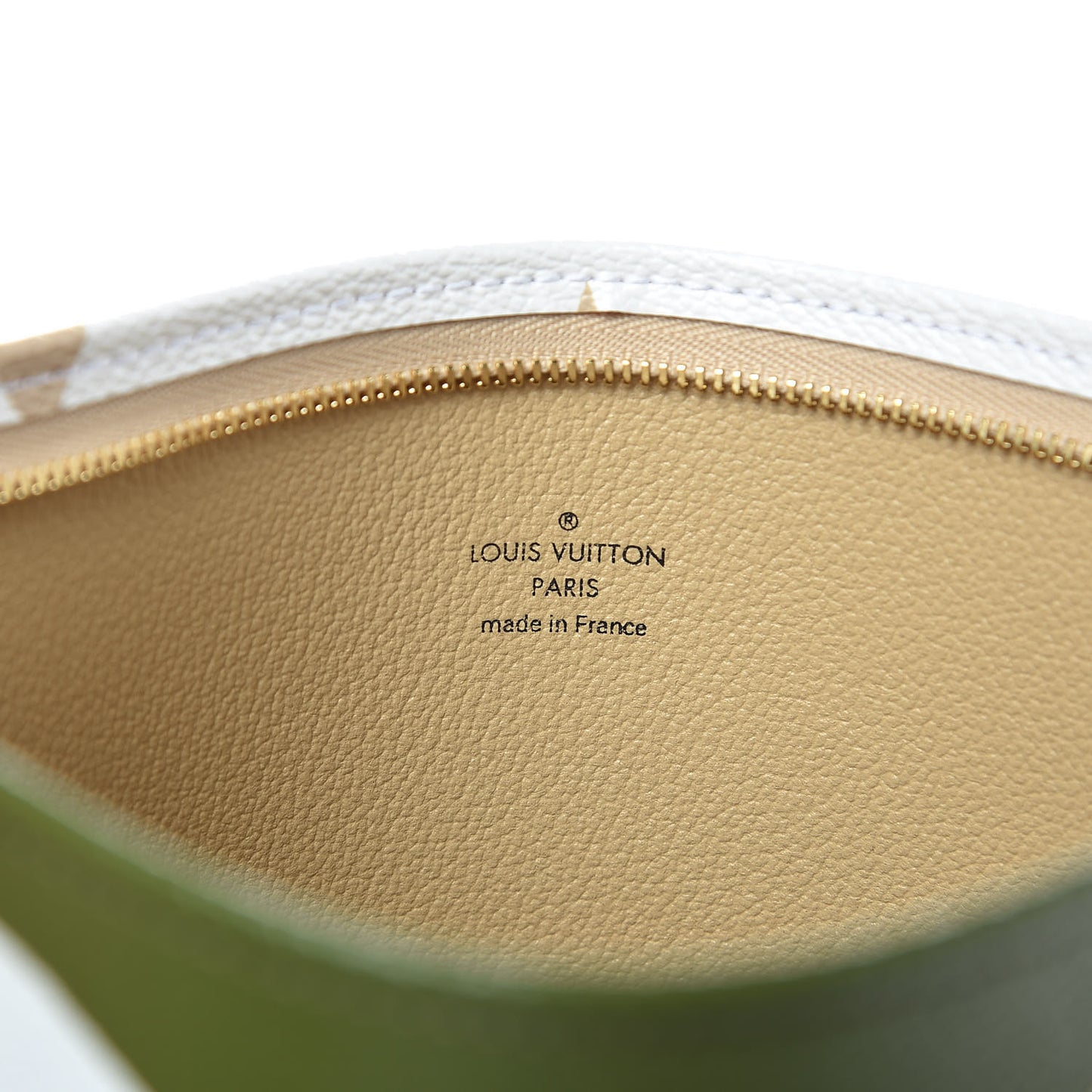 Monogram Giant Toiletry Pouch 26 Kaki