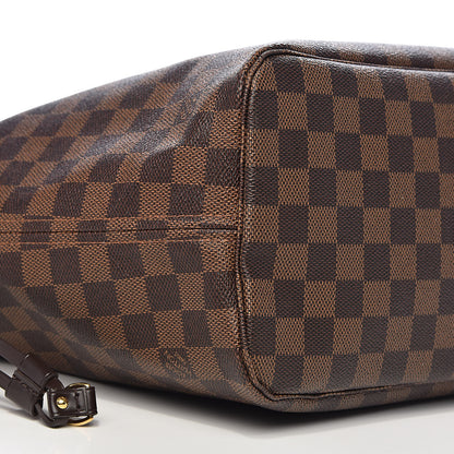 Louis Vuitton Damier Ebene Neo Neverfull MM Rose Ballerine 14 of 16