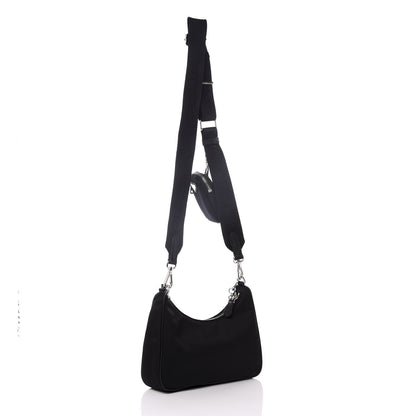 Prada Nylon Re-Edition 2005 Shoulder Bag Black 2 of 8