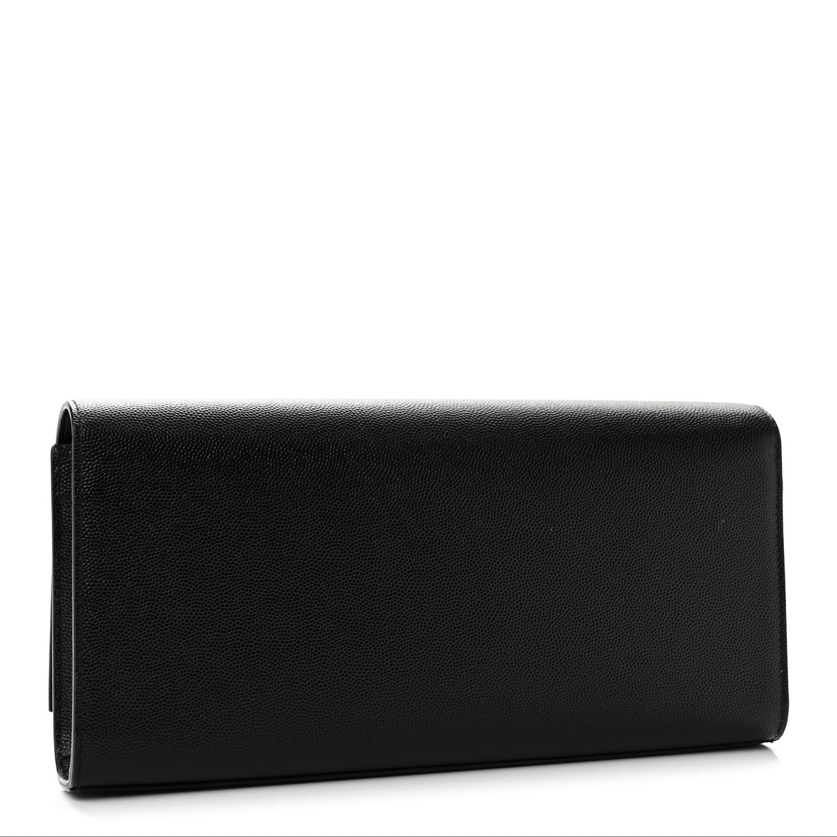 Grain De Poudre Monogram Cassandre Clutch Black