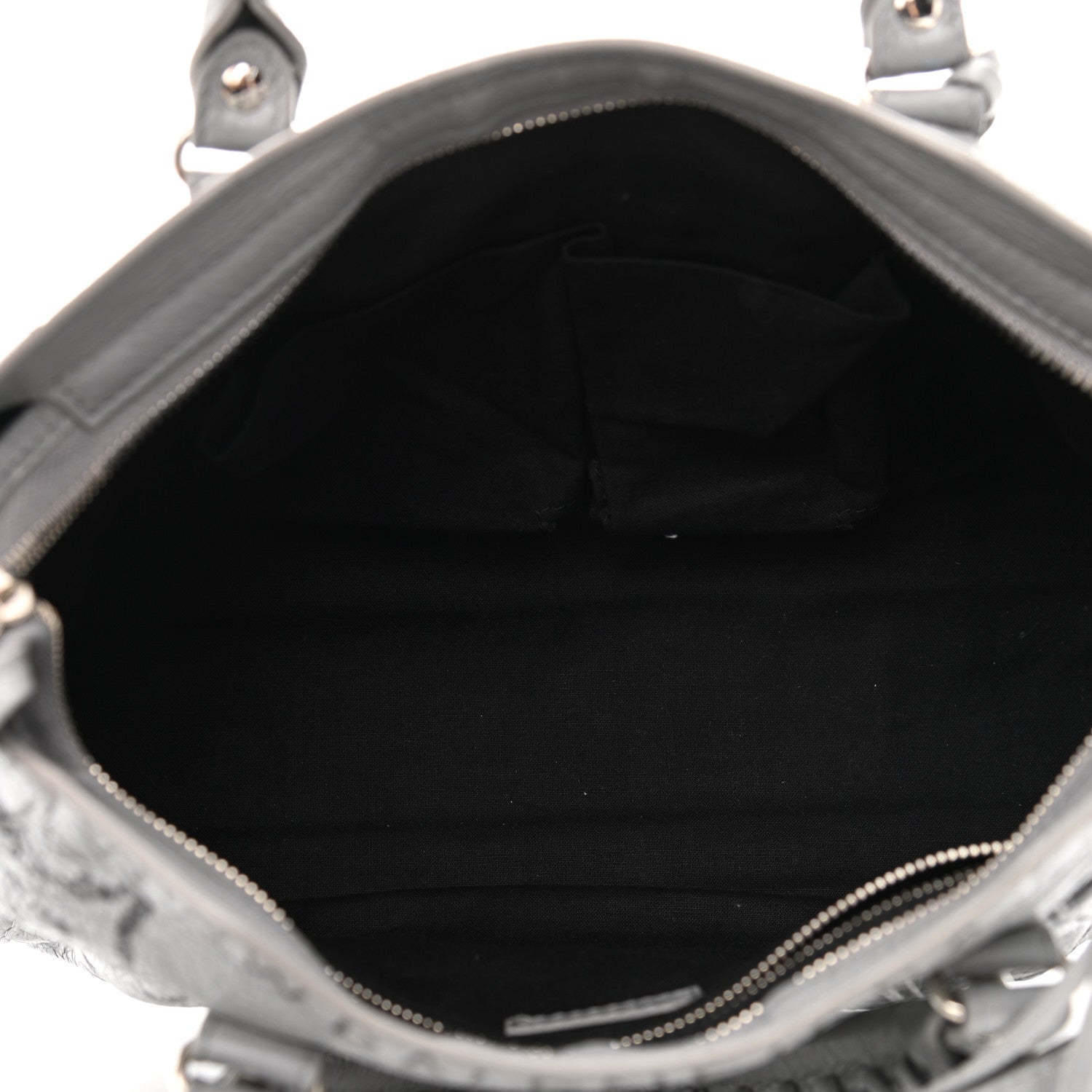 Balenciaga Agneau Arena Graffiti All Over Classic Silver Hardware S City Balenciaga Grey Black 5 of 10