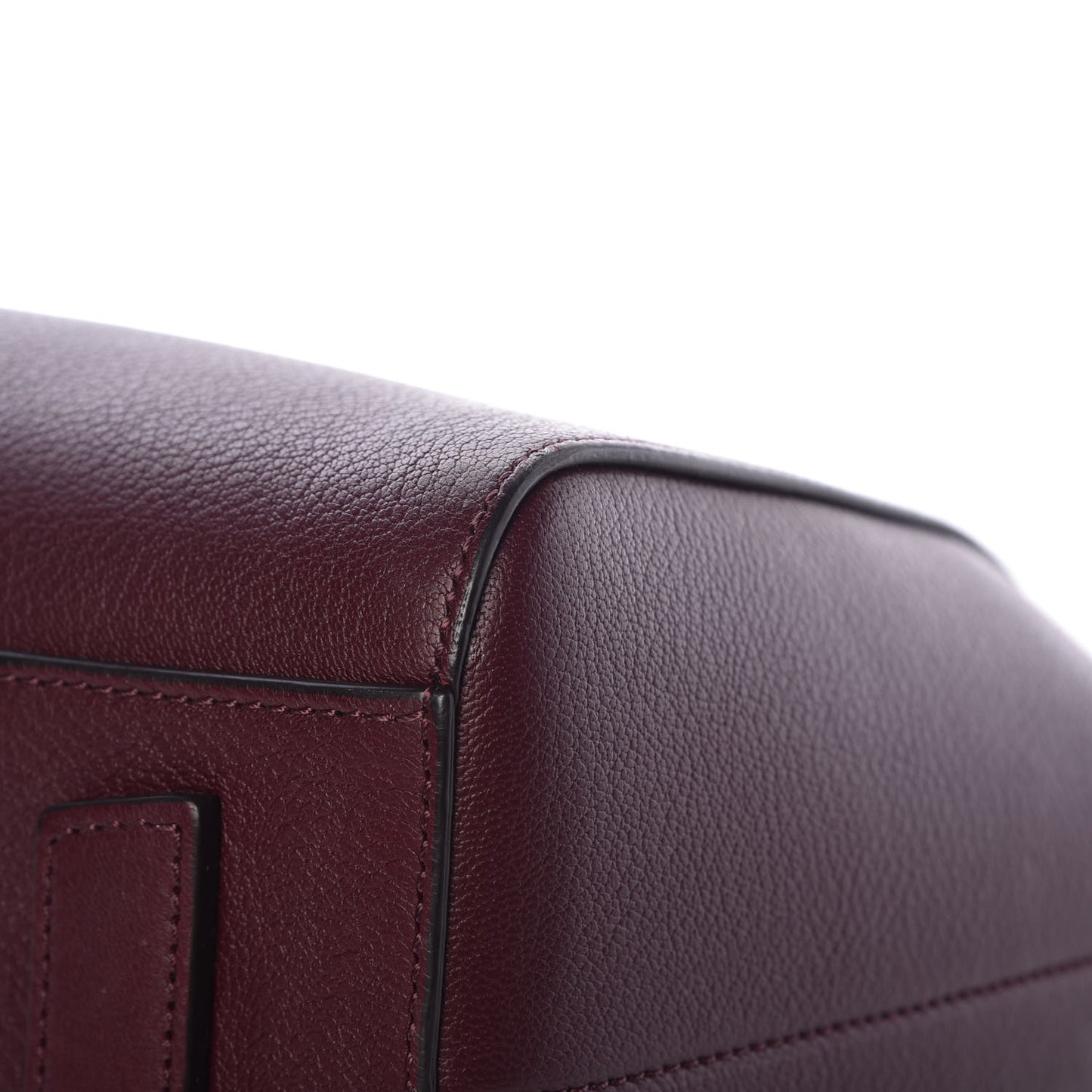 Sugar Goatskin Small Antigona Aubergine