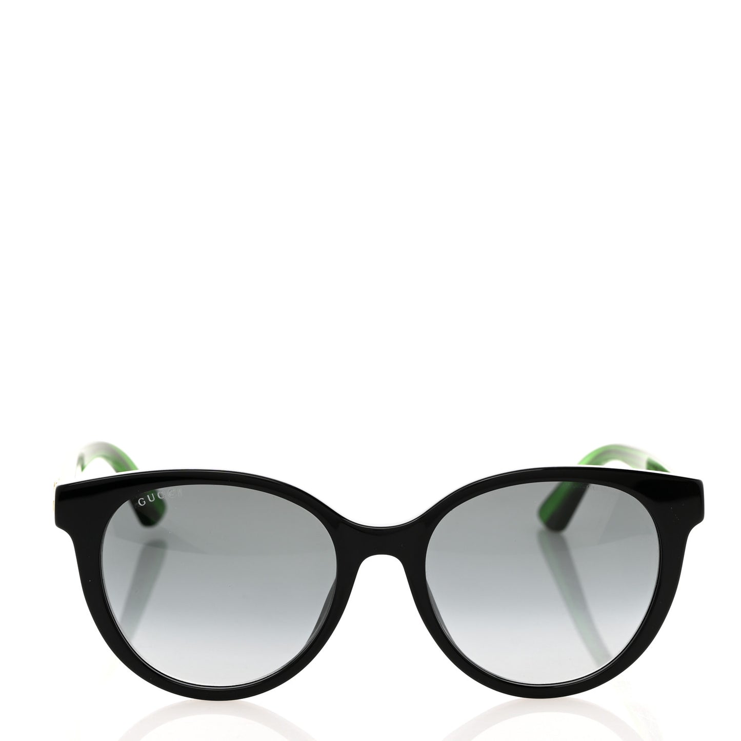 Acetate Round Web Sunglasses GG0702S Black