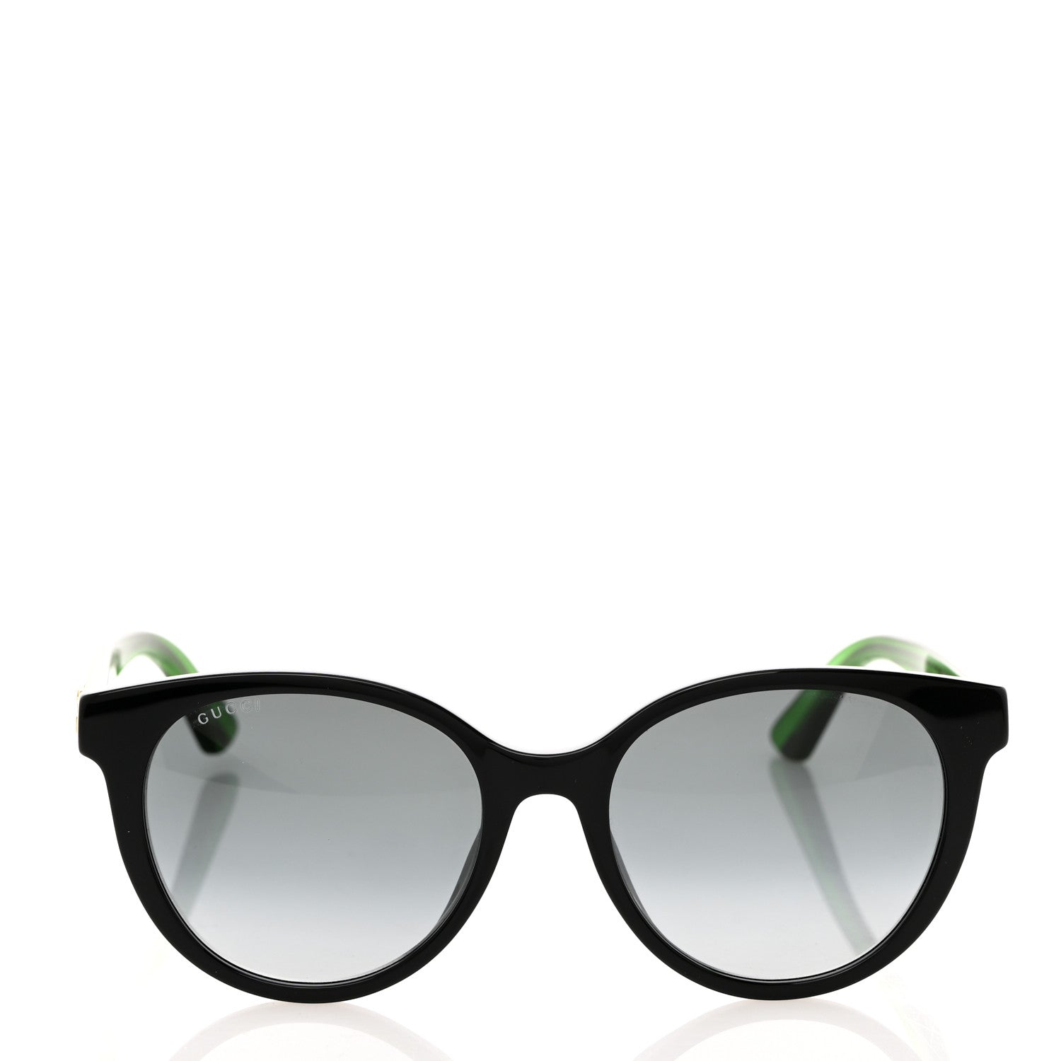 Gucci Acetate Round Web Sunglasses GG0702S Black 2 of 8