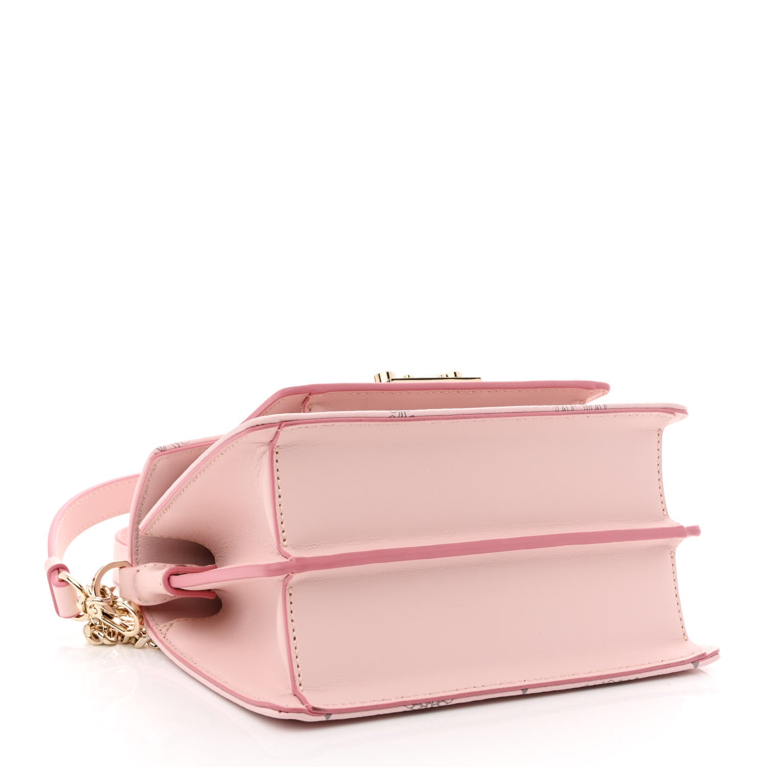 MCM Visetos Mini Patricia Crossbody Bag Powder Pink 3 of 9