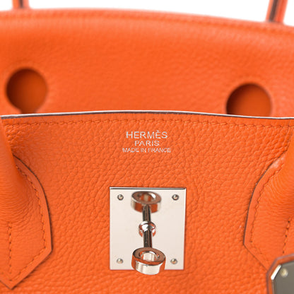 Hermes Togo Birkin 30 Orange 6 of 14