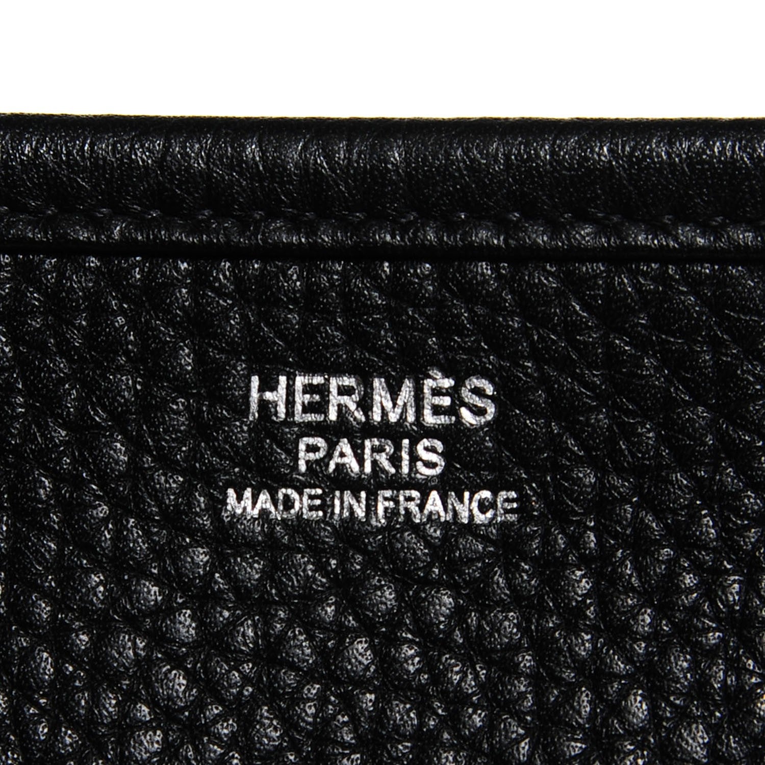 Hermes Taurillon Clemence Evelyne III PM Black 8 of 14