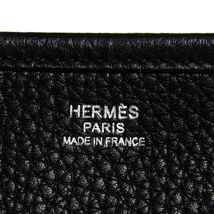 Hermes Taurillon Clemence Evelyne III PM Black 8 of 14