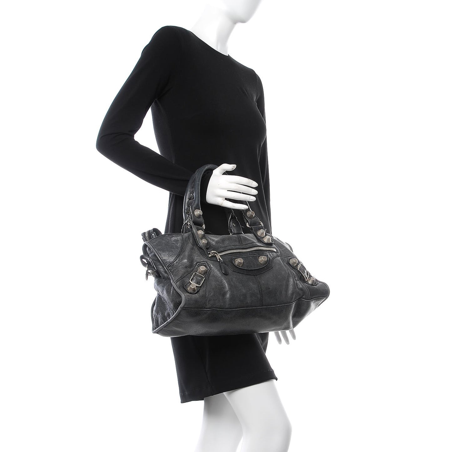 Agneau Giant 21 Silver Hardware Part Time Anthracite